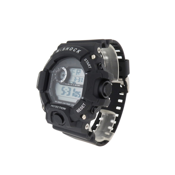 稳达时商务电子塑胶手表定制厂家直销
