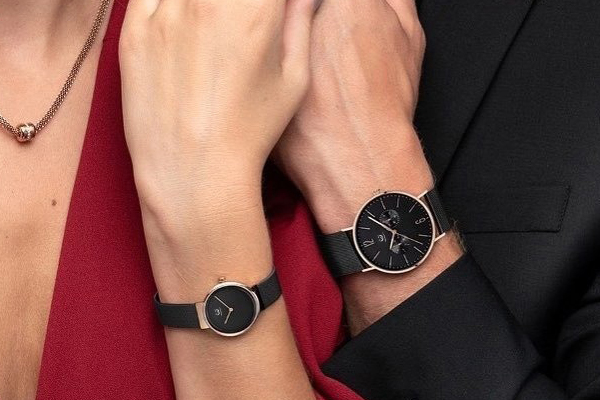 情侣对表定制 男士防水手表 时尚腕表 稳达时厂家提供