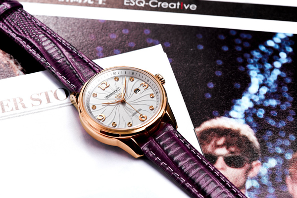 商务女士手表款式 优雅系列-稳达时定做手表出品