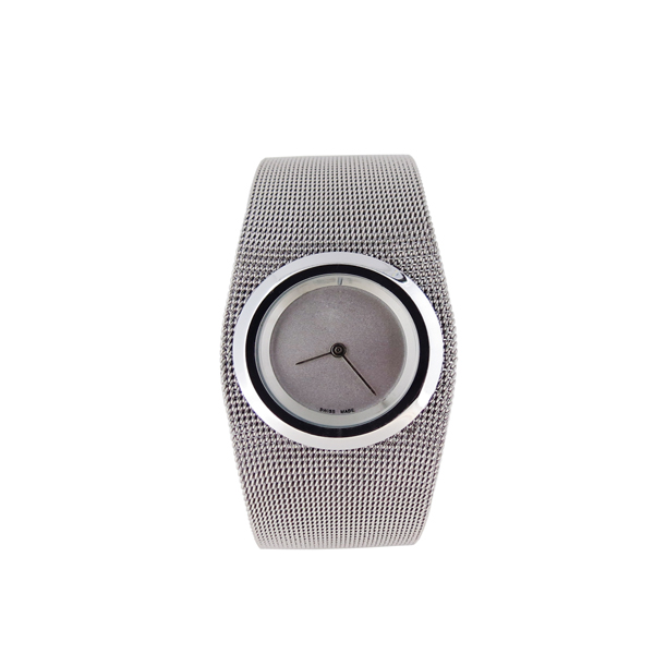 <b>手表生产厂家供应不锈钢钢网织带女士手表定制【稳达时钟表】</b>