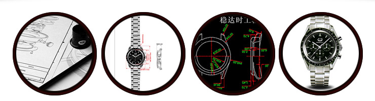 手表设计定制,3小时出效果图【稳达时钟表】