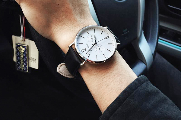 男士绅士款定制手表—稳达时钟表