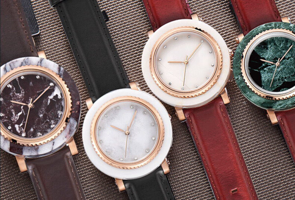 自主研发设计新颖款式 大理石手表——稳达时