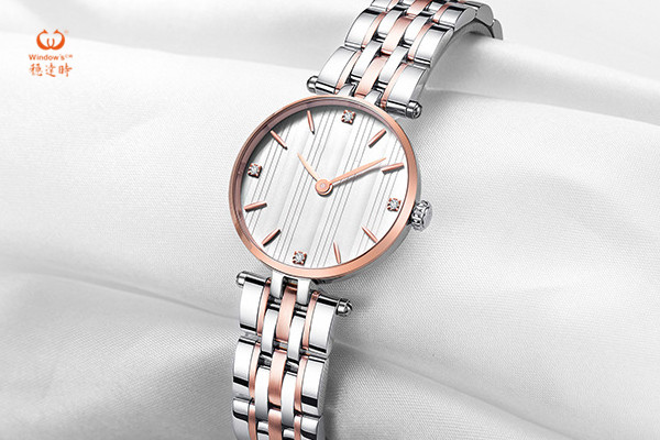 手表厂家稳达时 批量出售 高品质不锈钢石英腕表