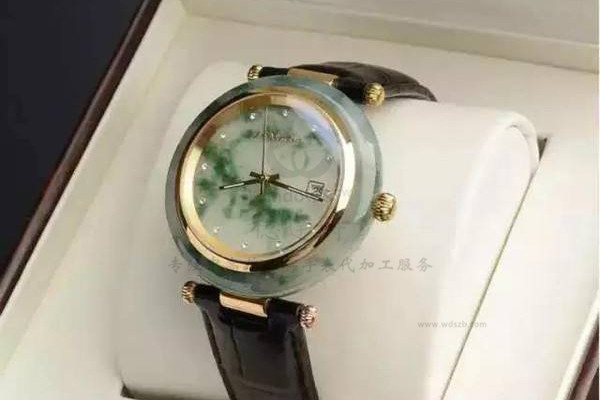 稳达时手表工厂 批量定制高品质翡翠手表 