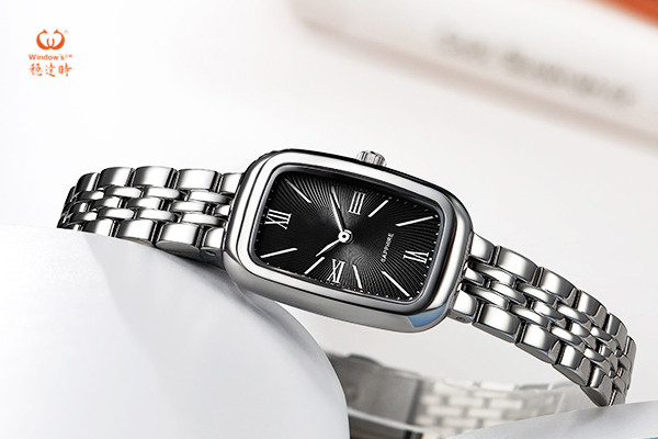 稳达时手表厂家批量定制中高品质不锈钢时尚腕表