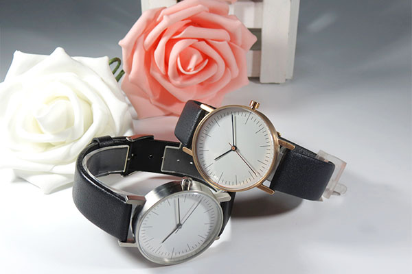 深圳手表工厂批量定制优质皮带石英手表 稳达时