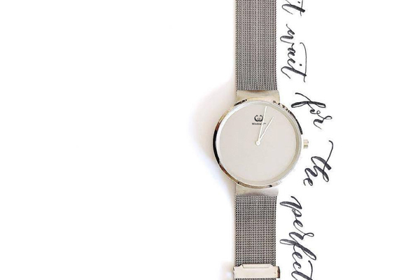 时尚米兰表带女士腕表 精钢表壳手表 稳达时工厂定制