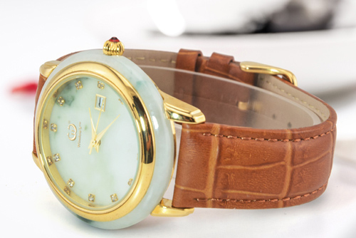 钟表厂家自主设计研发 新款玉石手表稳达时厂家直销
