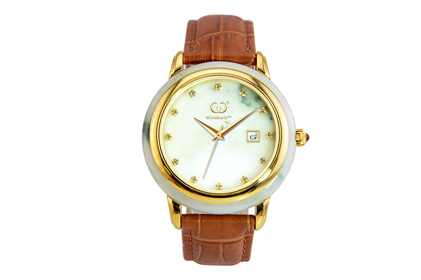 钟表厂家自主设计研发 新款玉石手表稳达时厂家供应